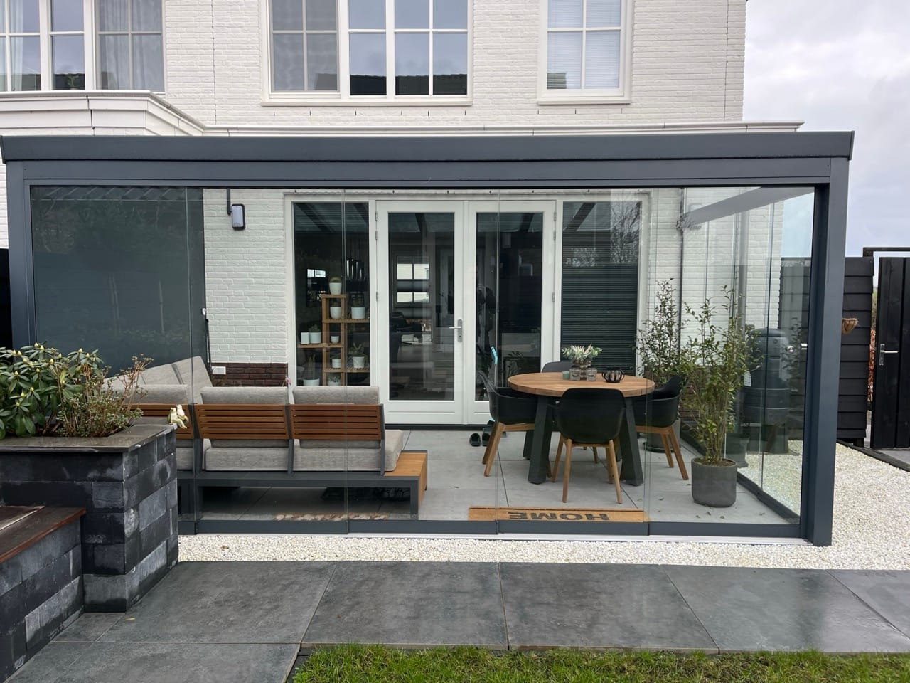 Aluminium overkapping 1