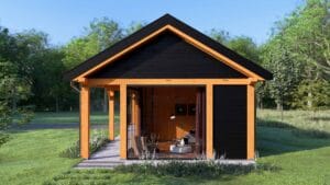 Milaan XXL 13335x6310 mm Zijaanzicht