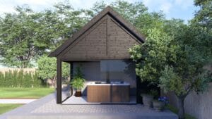 Monaco XXL 8020x6150 mm zijaanzicht