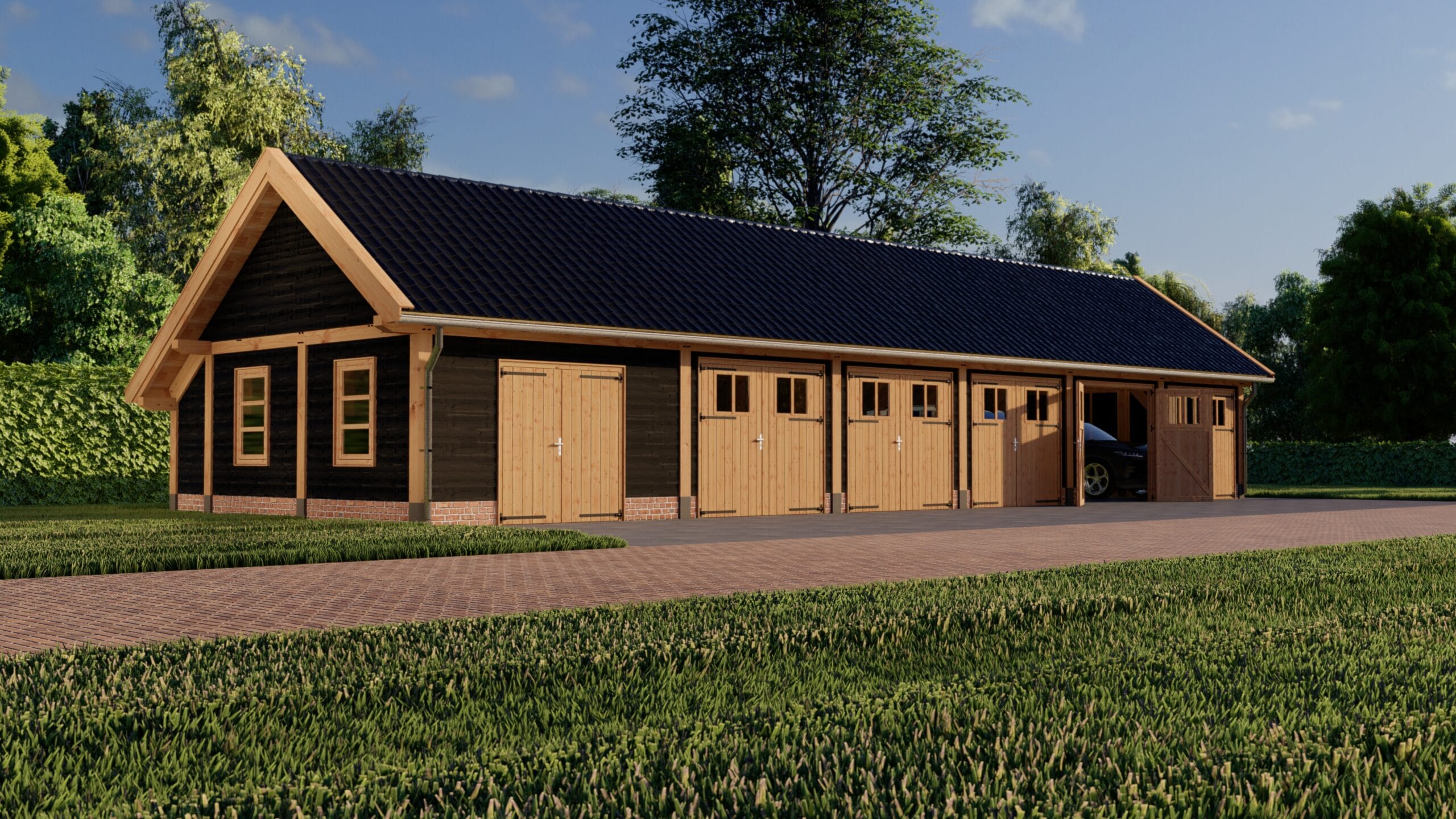 Stockholm XXL 8 kapschuur Stockholm XXL 21735x6500 Onbehandeld Zwart Rechterzijde scaled